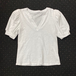 Six Fifty Puff V Neck Tee