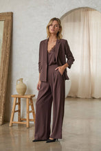 Load image into Gallery viewer, Eco-Friendly Recycled Poly Shirred Sleeve Blazer