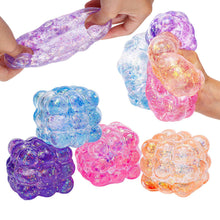 Load image into Gallery viewer, Glitter magic cube Squishy Squeeze Toy Fidget Toy