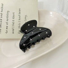 Load image into Gallery viewer, Solid Color Rhinestone Acetate Hair Claw DP25B942