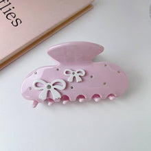 Load image into Gallery viewer, 2+Pink Bow Knot Sweet Cute Hair Claws DPJC2330