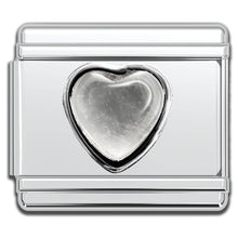 Load image into Gallery viewer, Italian Charm Bracelet Charms - Gemstone Heart Links