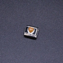 Load image into Gallery viewer, Italian Charm Bracelet Charms - Gemstone Heart Links