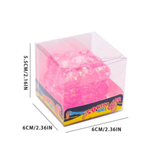 Load image into Gallery viewer, Glitter magic cube Squishy Squeeze Toy Fidget Toy