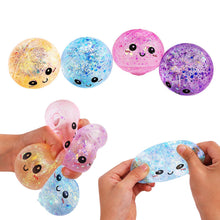 Load image into Gallery viewer, Glitter cute dumplings Squishy Squeeze Toy Fidget Toy