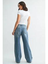 Load image into Gallery viewer, JBD Mid Rise Tuxedo Sweat Pants