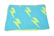 Load image into Gallery viewer, Happy Face &amp; Lightning Plush Throw Blankets

