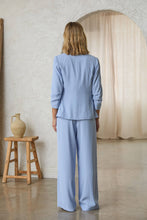 Load image into Gallery viewer, Eco-Friendly Recycled Poly Shirred Sleeve Blazer
