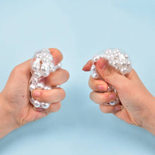 Load image into Gallery viewer, Pearl stress Ball Squishy Squeeze Toy Fidget Toy
