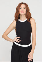 Load image into Gallery viewer, Project Social Marine color blocked rib tank
