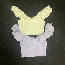 Load image into Gallery viewer, Mustard Seed Ruffle Smock Tube Top
