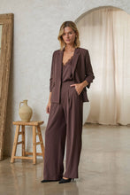 Load image into Gallery viewer, Eco-Friendly Recycled Poly Shirred Sleeve Blazer

