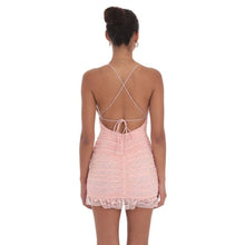 Load image into Gallery viewer, Ruched Bodycon Dress in Pink
