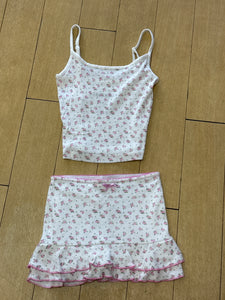 Katie J Tween Marina Print Knit Skirt