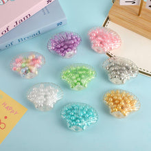 Load image into Gallery viewer, Beach shell with mini Ball Squishy Squeeze Toy Fidget Toy

