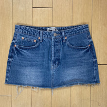 Load image into Gallery viewer, Signiture 8 Micro Mini Denim Skirt
