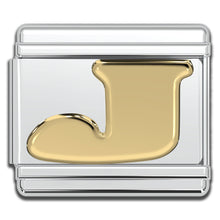 Load image into Gallery viewer, Italian Charm Letters A-Z - 9mm Gold Bracelet Charms
