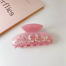 Load image into Gallery viewer, 2+Pink Bow Knot Sweet Cute Hair Claws DPJC2330
