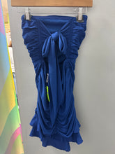 Load image into Gallery viewer, Lucy In The Sky Rouched Tye Back Dress
