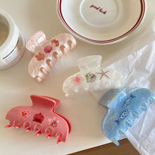 Load image into Gallery viewer, Starfish Shell Cute Acetate Hair Claws 8AS6HCP03
