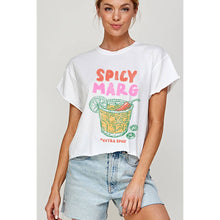 Load image into Gallery viewer, SPICY MARG VINTAGE GRAPHIC CROP TOP
