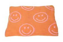 Load image into Gallery viewer, Happy Face &amp; Lightning Plush Throw Blankets
