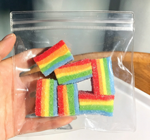 Load image into Gallery viewer, Rainbow Sour Sanded Candy Squishy Toy squeeze fidget toy
