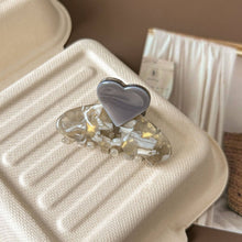 Load image into Gallery viewer, Cute Heart Acetate Small Hair Claw DP25E896

