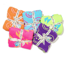 Load image into Gallery viewer, Happy Face &amp; Lightning Plush Throw Blankets
