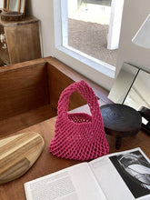 Load image into Gallery viewer, Simple Solid Color Hellow Out Bag MK2BW6S10BOB52
