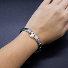 Load image into Gallery viewer, Italian Charm Bracelet Charms - Dangle Heart Links
