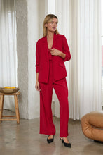 Load image into Gallery viewer, Eco-Friendly Recycled Poly Shirred Sleeve Blazer
