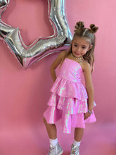 Load image into Gallery viewer, Pink Sequin Gem Dress 
