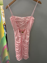 Load image into Gallery viewer, Lucy In The Sky Strapless Mesh Corset Dress

