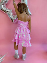 Load image into Gallery viewer, Pink Sequin Gem Dress 
