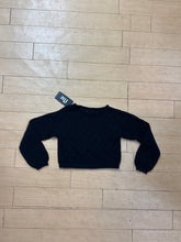 Load image into Gallery viewer, Flowers By Zoe Open Knit Sweater
