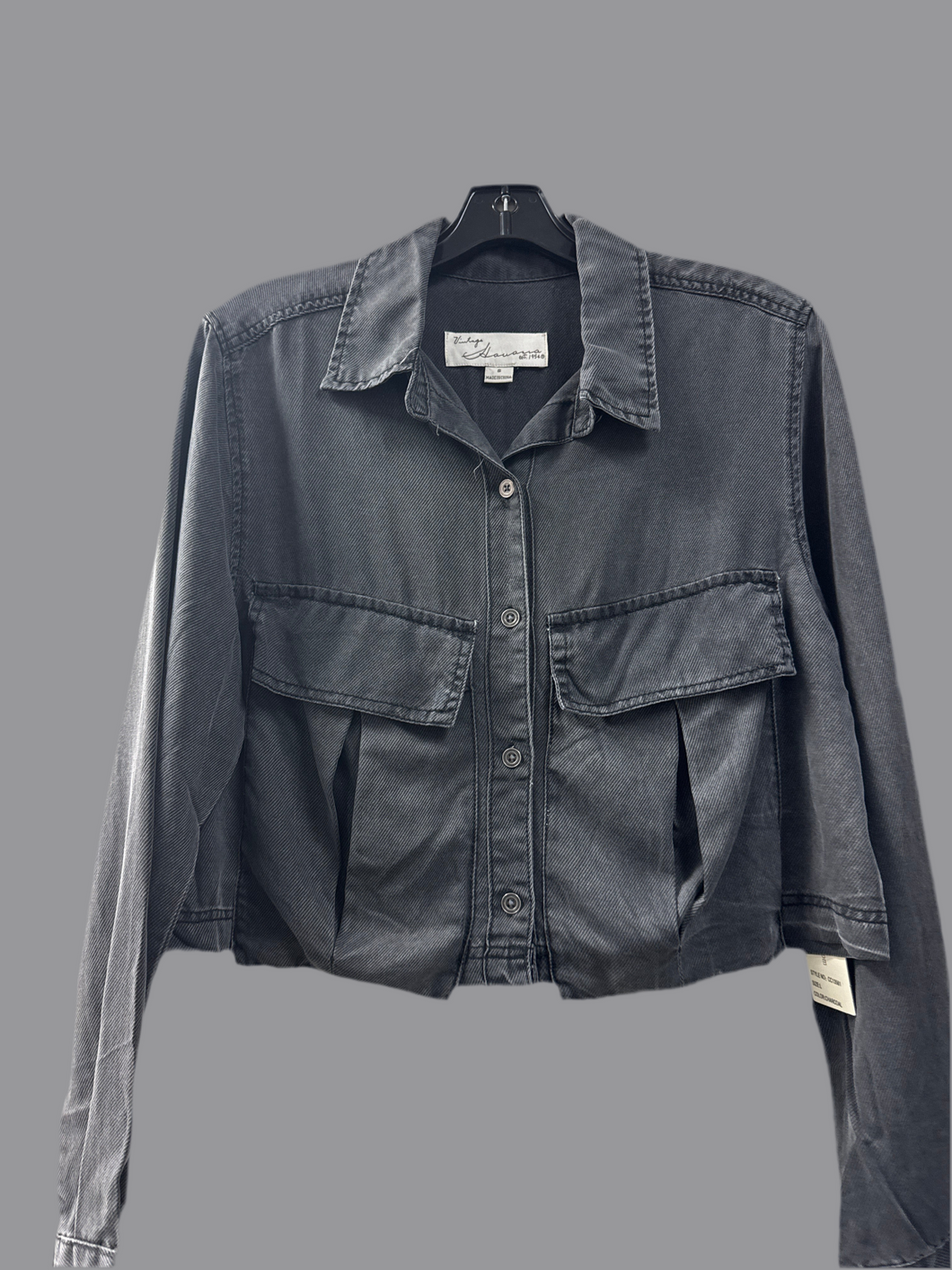 Vintage Havana Tencel Button Down Top