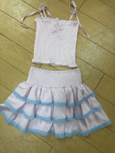 Load image into Gallery viewer, Theme Gemma Stripe Ruffle Skirt
