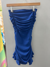 Load image into Gallery viewer, Lucy In The Sky Rouched Tye Back Dress
