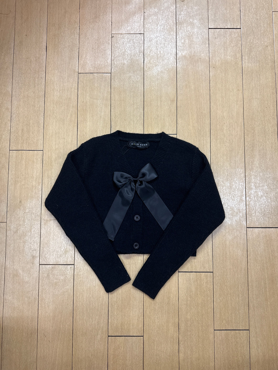 Gold Rush Addison Bow Cardigan