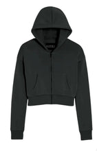 Load image into Gallery viewer, KatieJ TWEEN DYLAN ZIP CROP HOODIE
