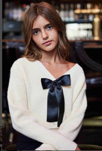 Load image into Gallery viewer, Gold Rush Addison Bow Cardigan

