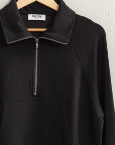 Double Zero Soft 1/2 Zip Top