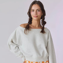 Load image into Gallery viewer, Papermoon Off Shoulder Sweatshirt
