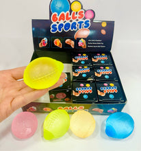 Load image into Gallery viewer, New squishes: Axolotl, bear, sport ball

