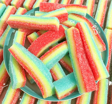 Load image into Gallery viewer, Rainbow Sour Sanded Candy Squishy Toy squeeze fidget toy
