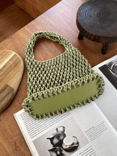 Load image into Gallery viewer, Simple Solid Color Hellow Out Bag MK2BW6S10BOB52
