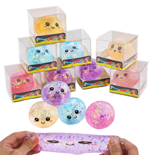 Load image into Gallery viewer, Glitter cute dumplings Squishy Squeeze Toy Fidget Toy
