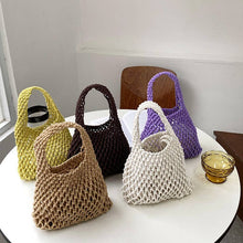 Load image into Gallery viewer, Simple Solid Color Hellow Out Bag MK2BW6S10BOB52
