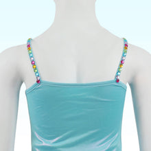 Load image into Gallery viewer, Blue metalic skort set
